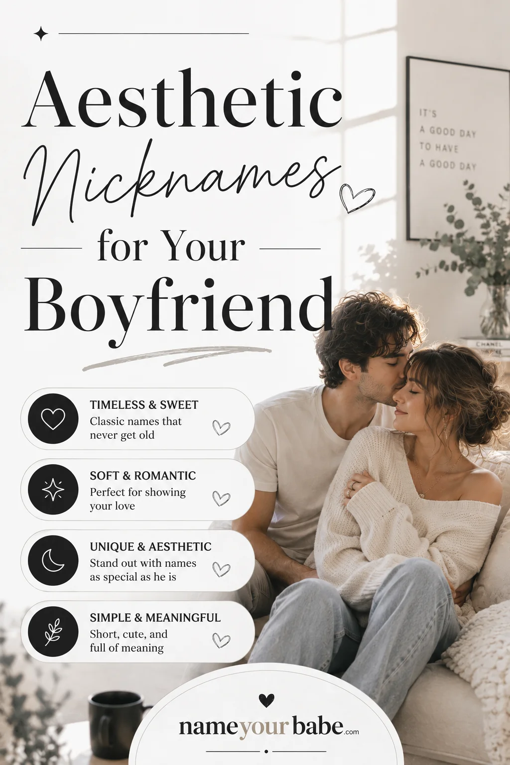 Aesthetic Nicknames for Boyfriend: 80+ Names With Main-Character Energy