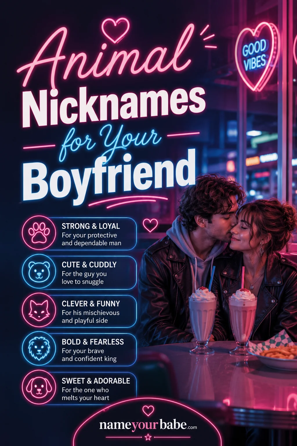 Animal Nicknames for Boyfriend: 80+ Names From the Whole Kingdom