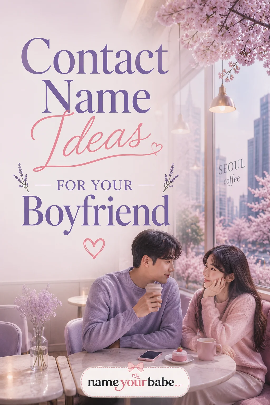 Contact Names for Boyfriend: 120+ Cute Ideas for His Spot in Your Phone
