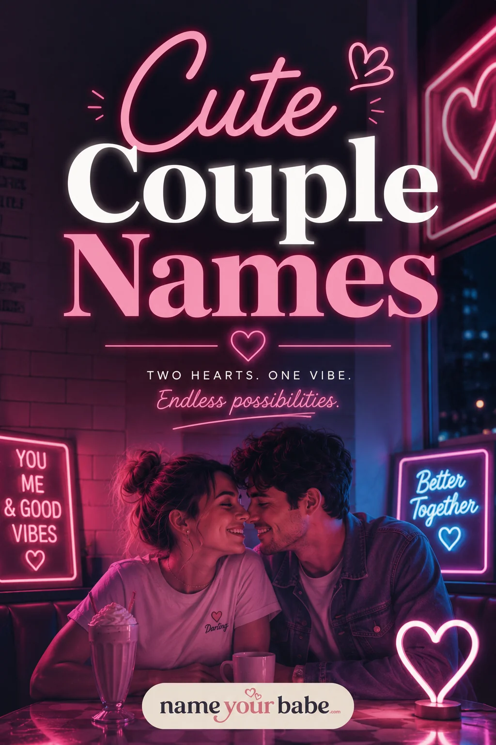 Cute Couple Names: 100+ Adorable Names for You Two Together