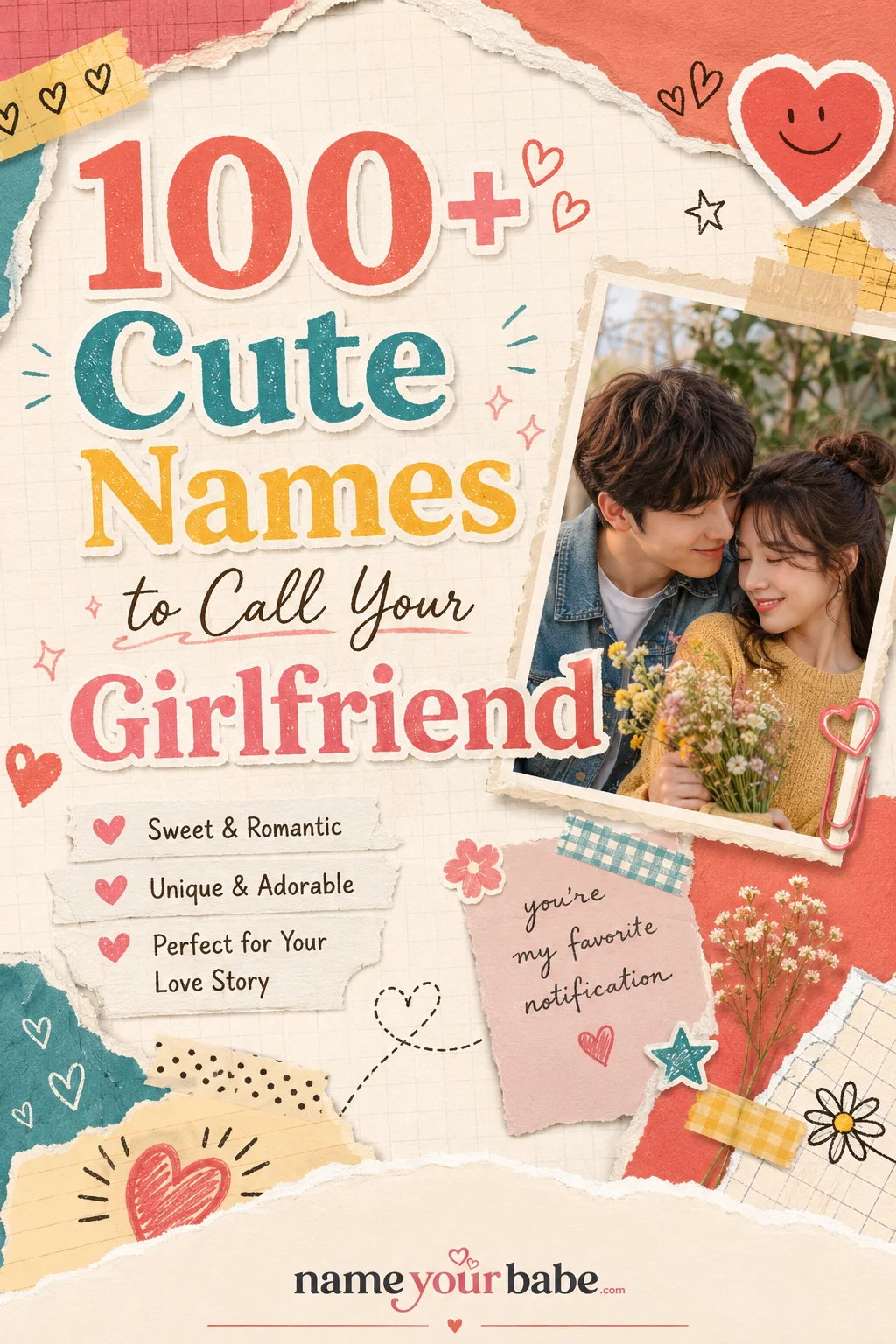 100+ Cute Names to Call Your Girlfriend (And When to Use Them)