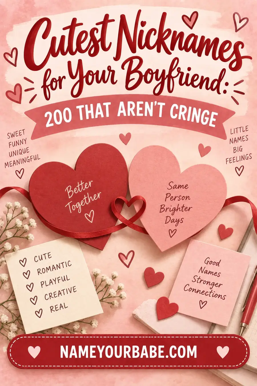Cutest Nicknames for Your Boyfriend: 200 That Aren't Cringe