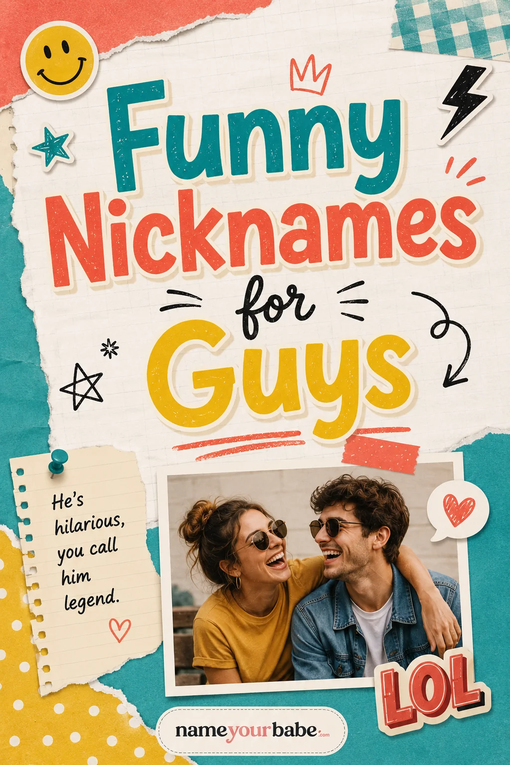 Funny Nicknames for Guys: 100+ Names for Boyfriends, Bros & Best Friends