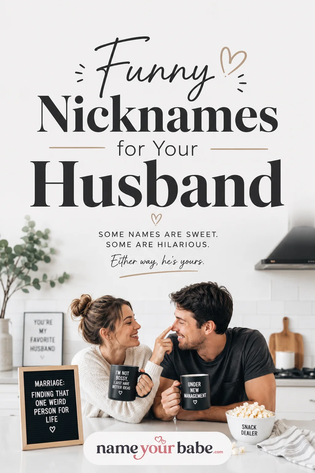 Funny Nicknames for Husband: 100+ Names for Married-Life Comedy