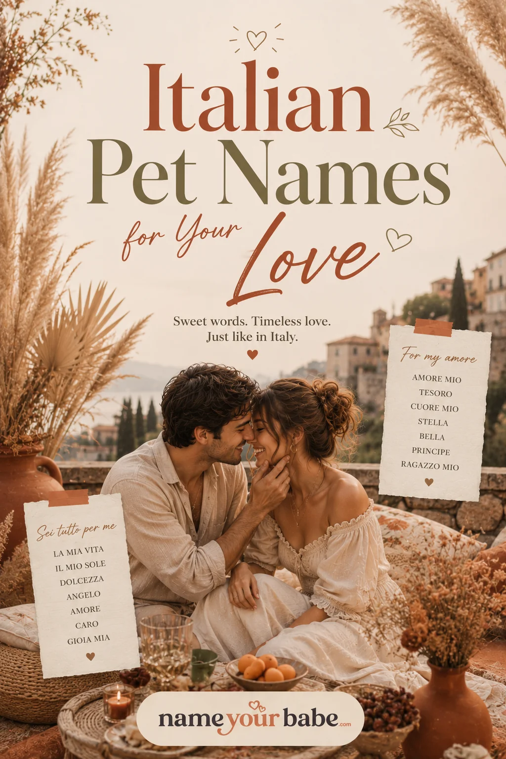 Italian Pet Names: 80+ Romantic Names for Him & Her (With Meanings)