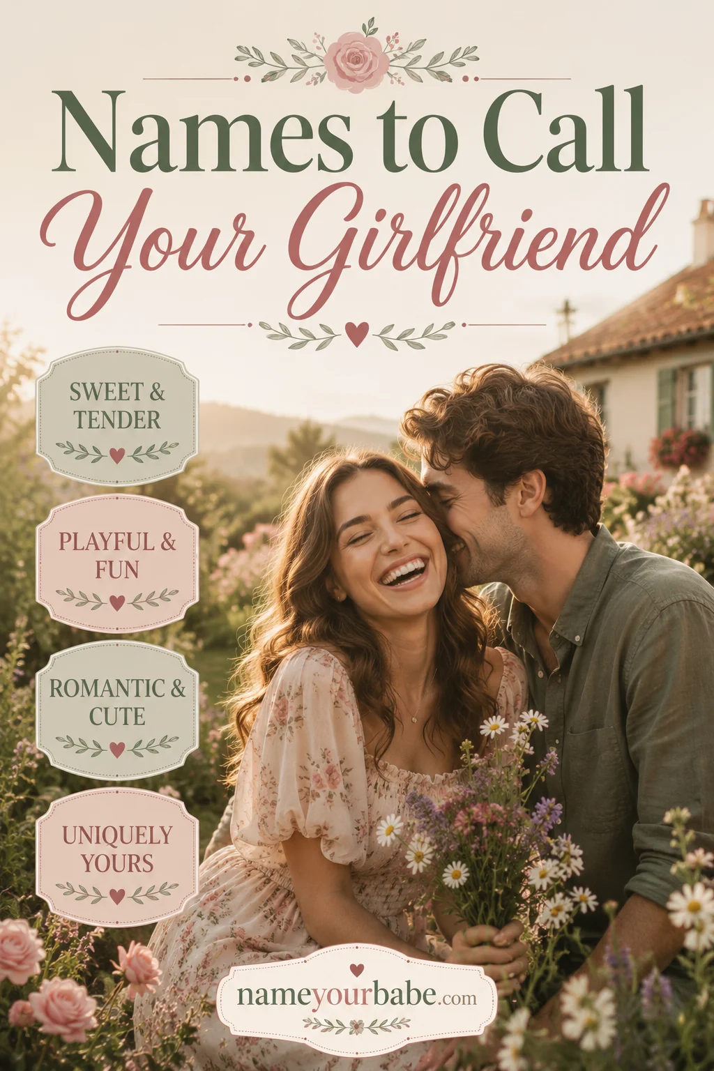 Names to Call Your Girlfriend: 100+ Ideas Matched to Her Personality