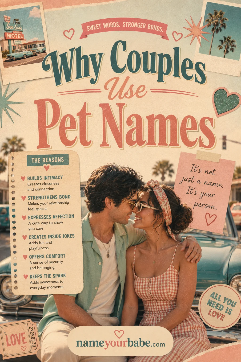 The Psychology of Pet Names: Why Couples Use Them (& Why It Works)