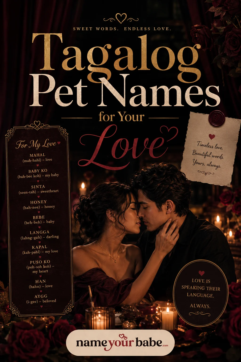 Tagalog Pet Names: 70+ Sweet Filipino Names for Your Love (With Meanings)