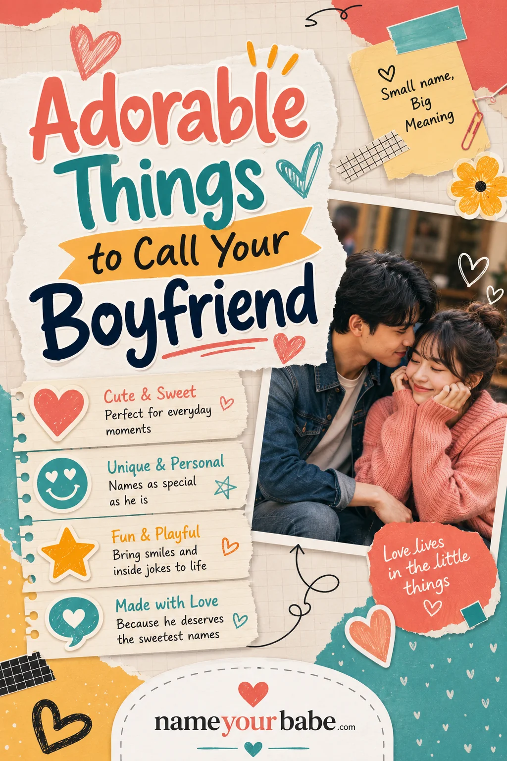 Things to Call Your Boyfriend: 100+ Names, Titles & Phrases for Every Mood
