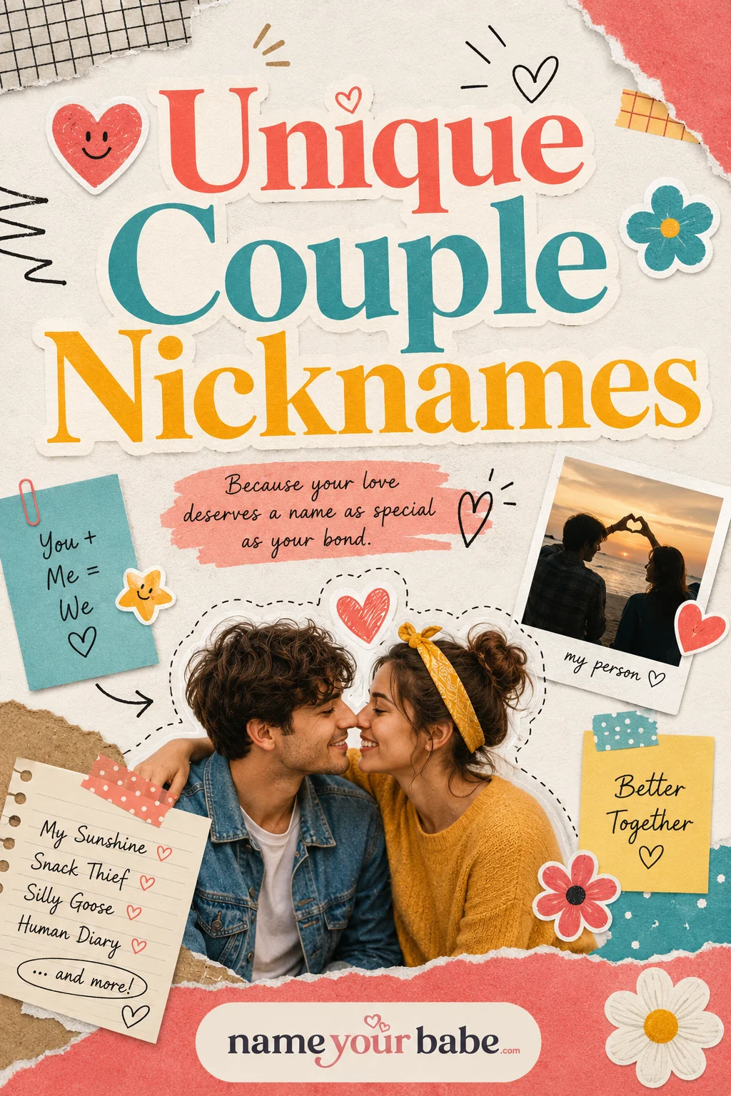 Unique Couple Nicknames: 90+ One-of-a-Kind Names for Two
