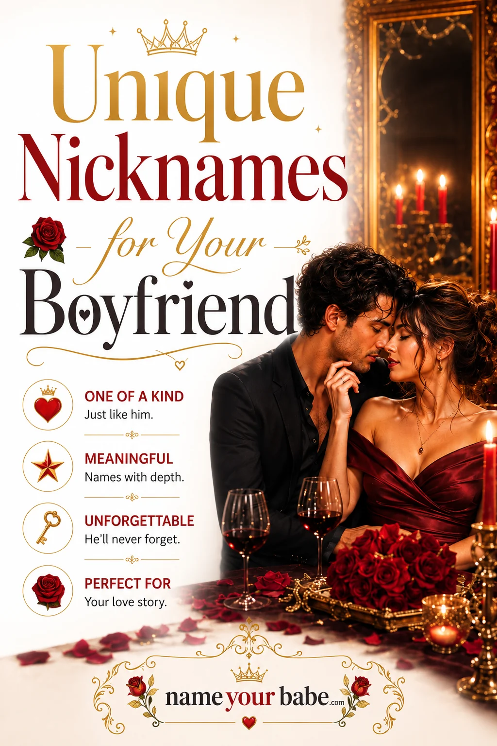 Unique Nicknames for Boyfriend (With Meaning): 90+ Rare Finds