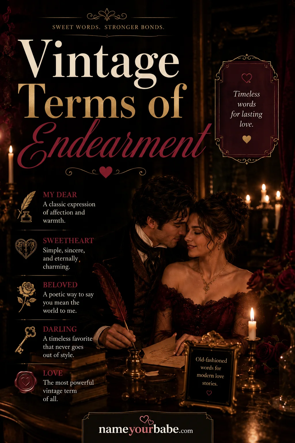 Vintage Terms of Endearment: 80+ Old-Fashioned Names Worth Reviving