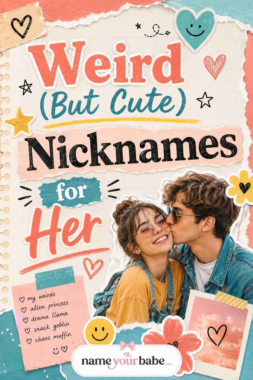 Weird Nicknames for Girlfriend: 80+ Strange Names That Somehow Work