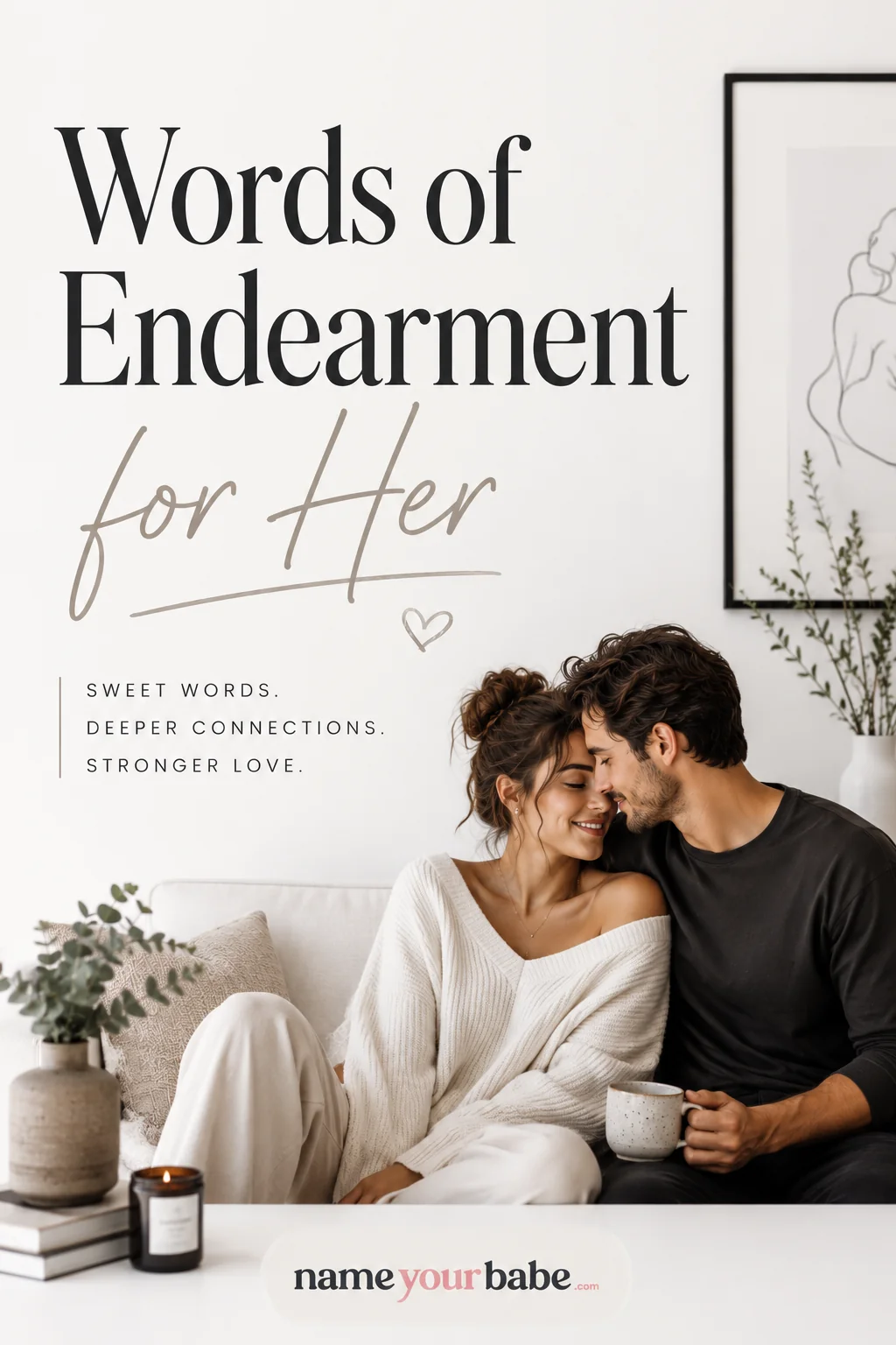 Words of Endearment for Her: 85+ Tender Words & How to Use Them