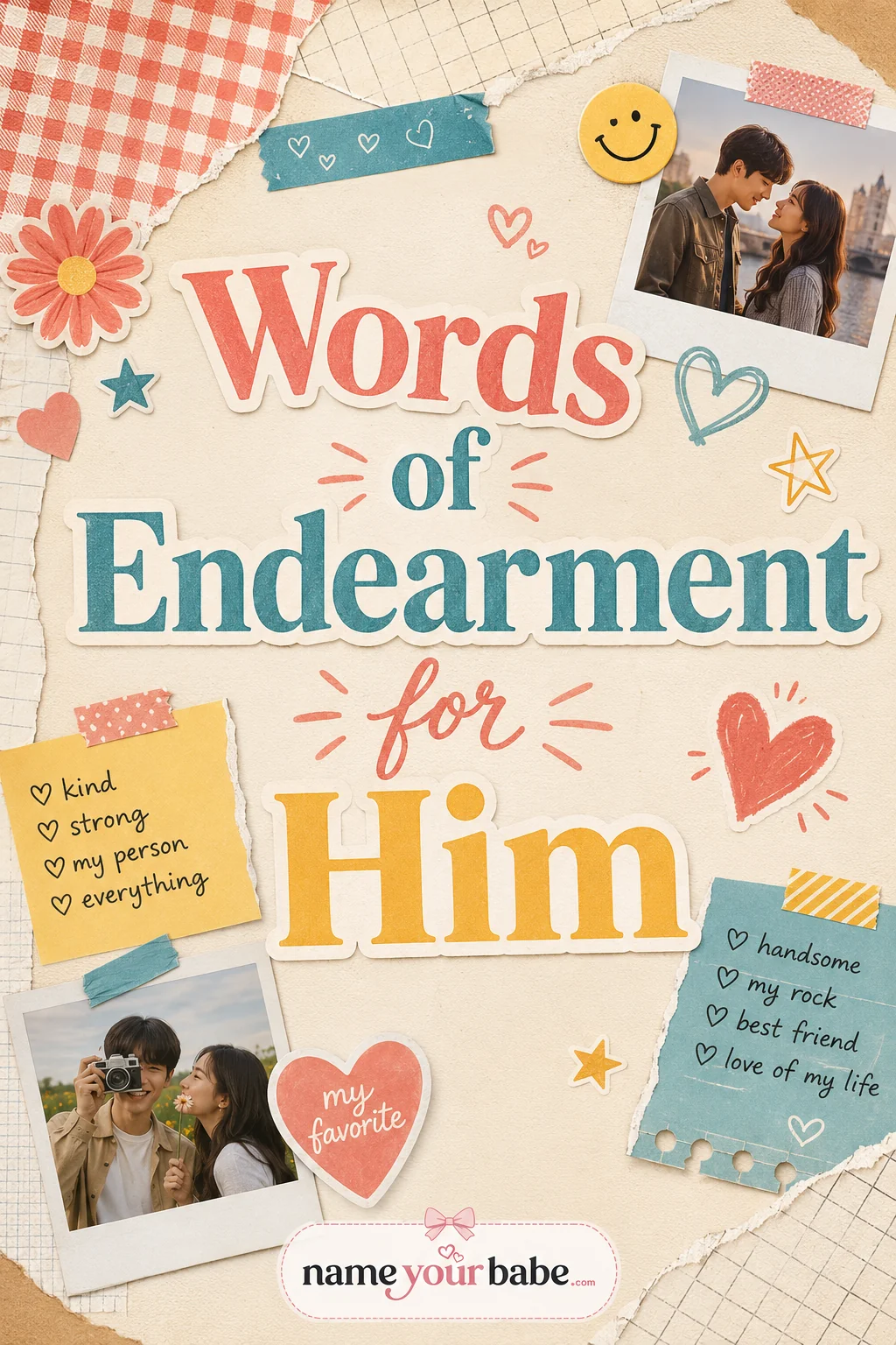 Words of Endearment for Him: 80+ Tender Words & How to Use Them